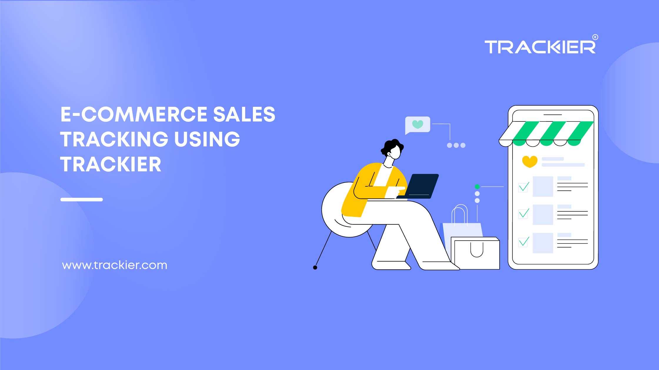 eCommerce sales tracking user trackier