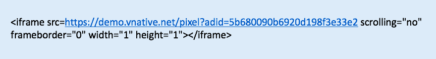 Use of Postback, Iframe Pixel & Image Pixel